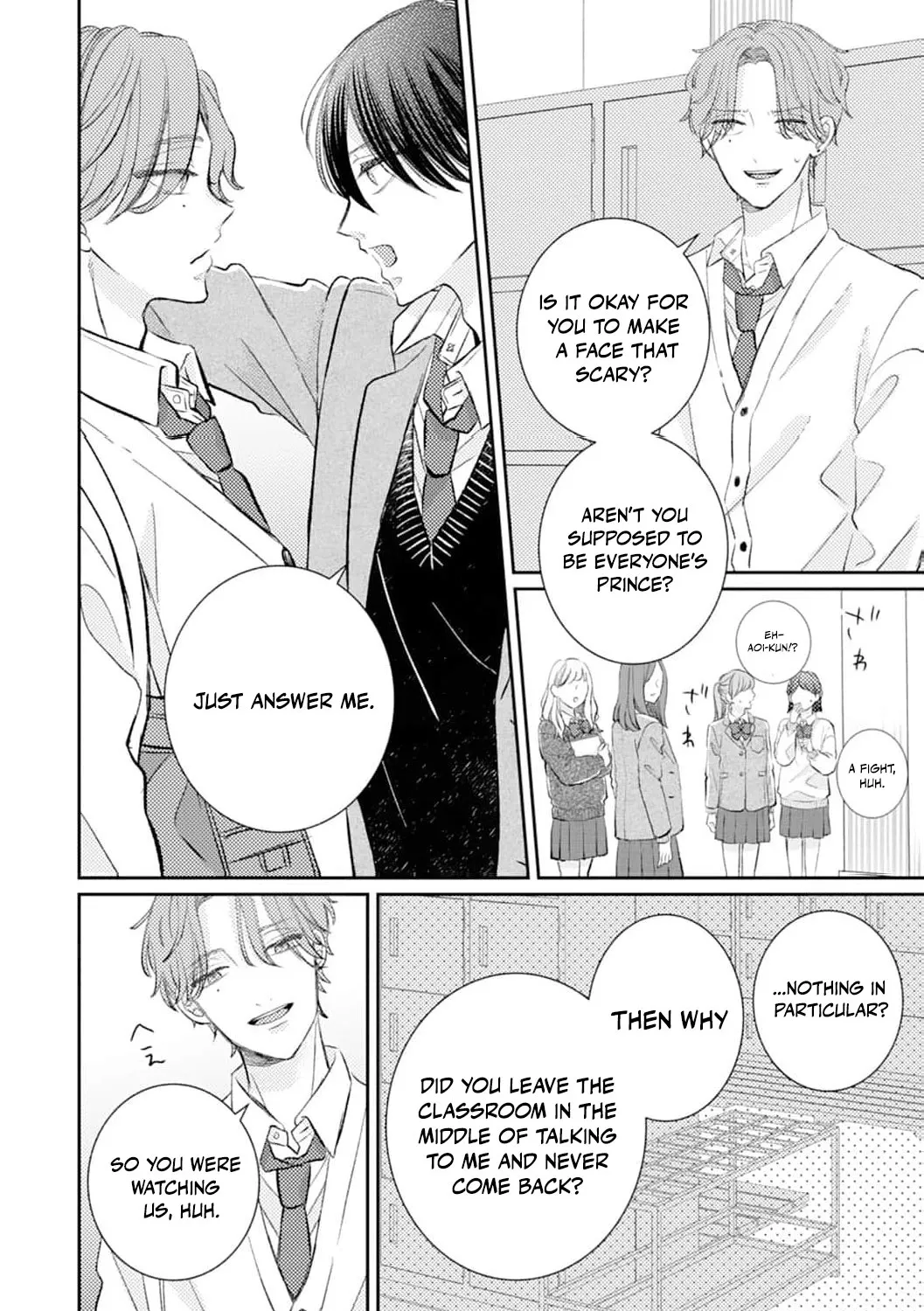 Haraguro Ouji no Ijiwaru wa Mohaya Koi, chapter 8, page 39