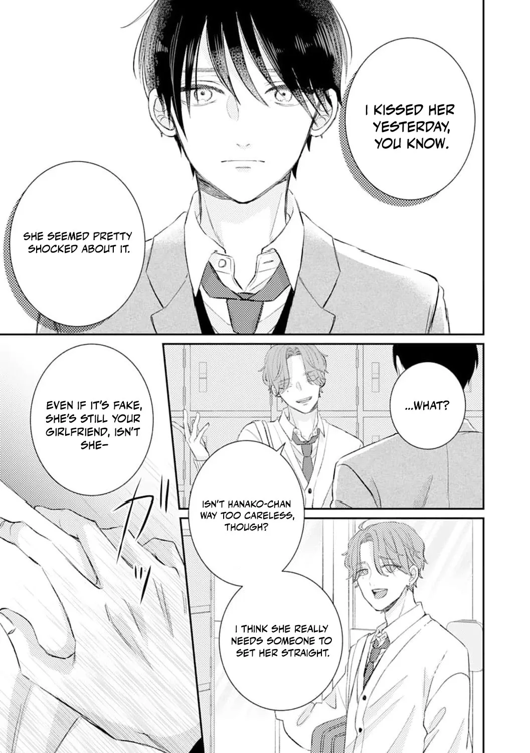 Haraguro Ouji no Ijiwaru wa Mohaya Koi, chapter 8, page 45