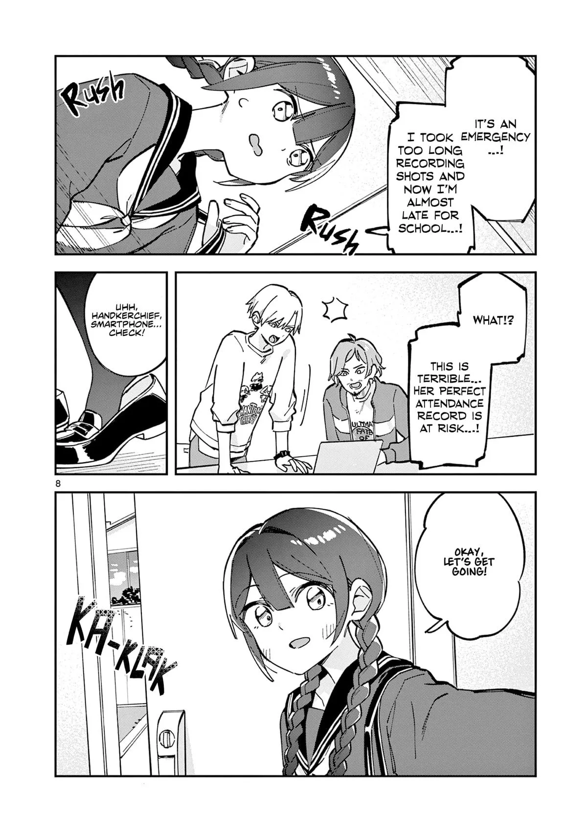 After School, We Wander in Space, chapter 20, page 8