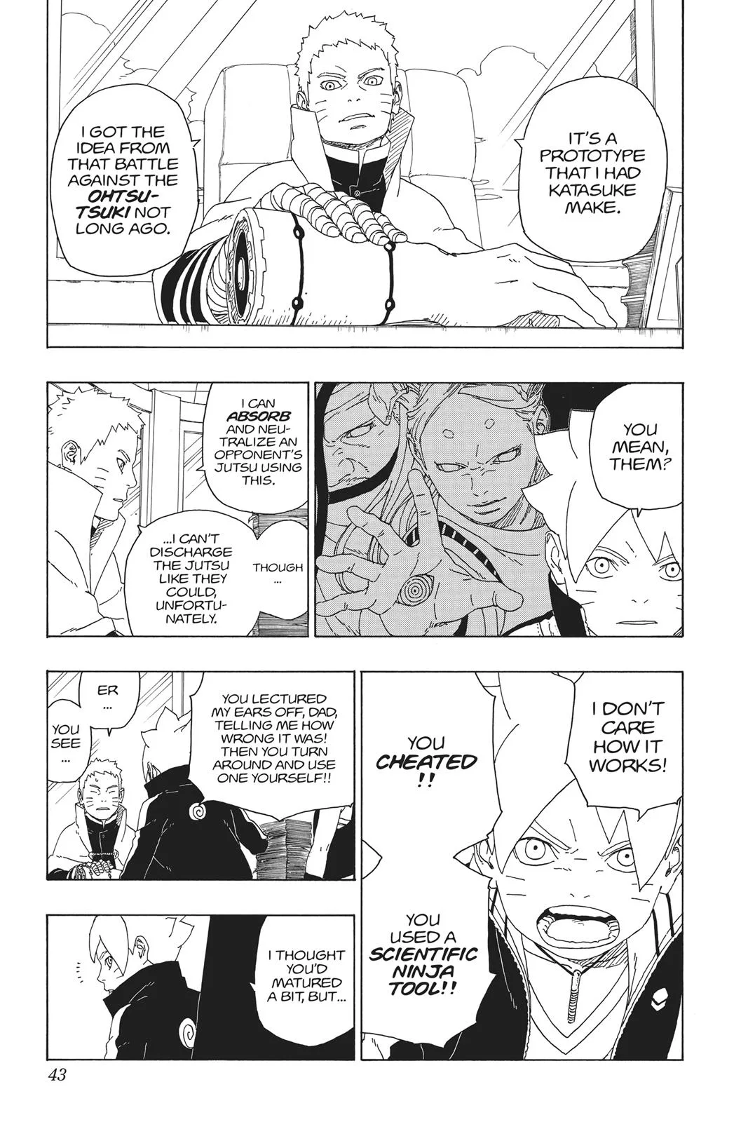 Boruto - Naruto Next Generations, chapter 16, page 42