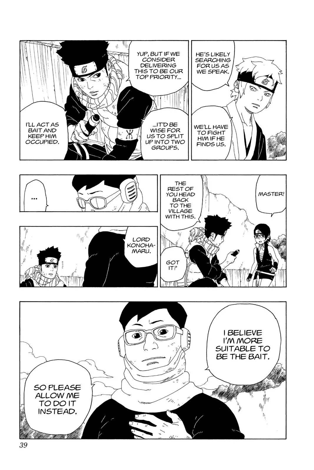 Boruto - Naruto Next Generations, chapter 20, page 39