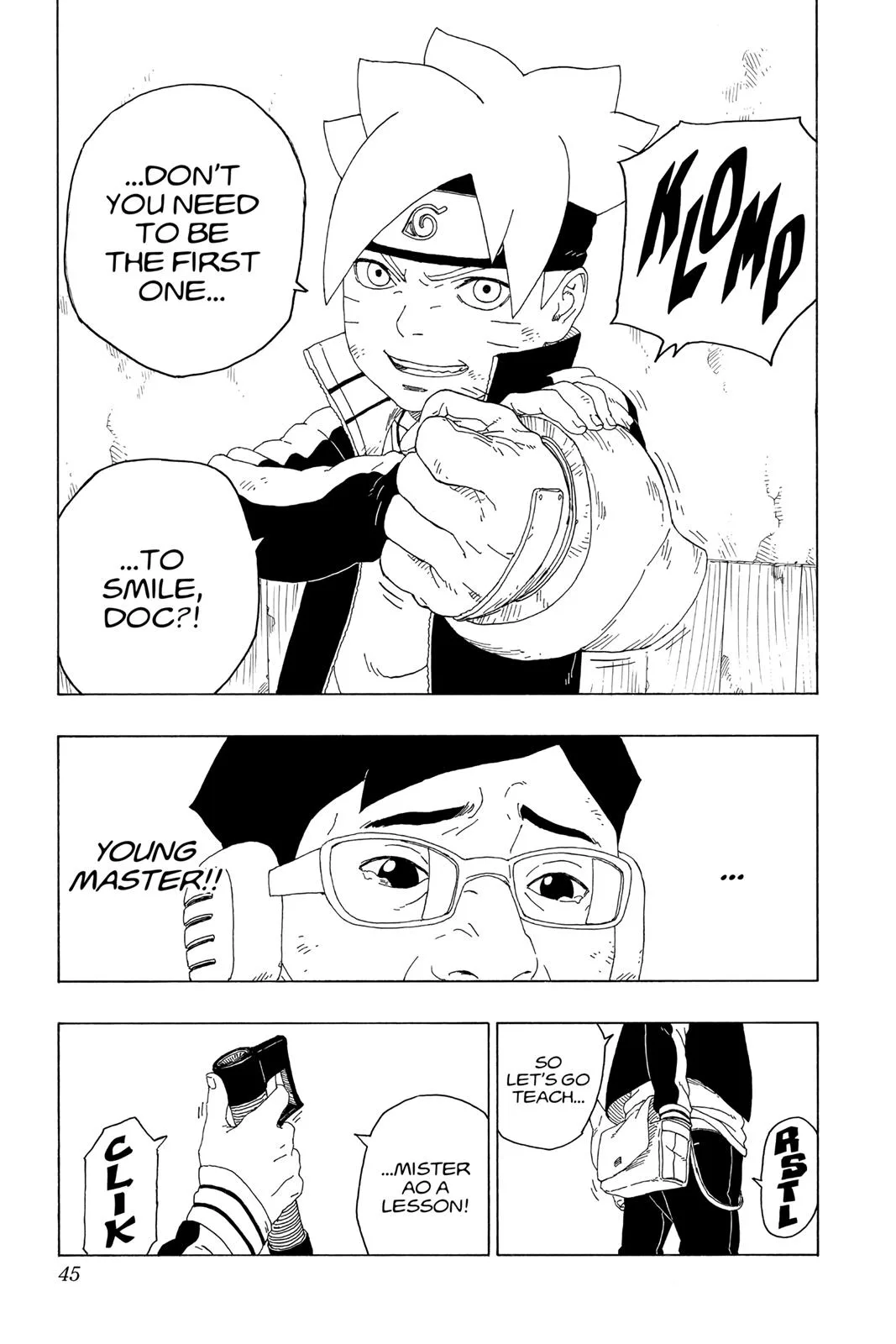Boruto - Naruto Next Generations, chapter 20, page 45