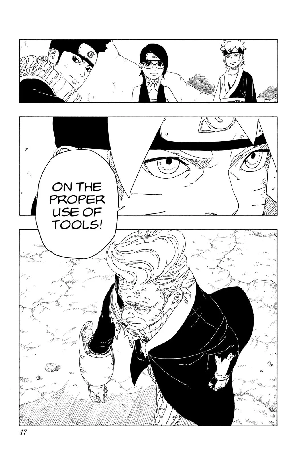 Boruto - Naruto Next Generations, chapter 20, page 47