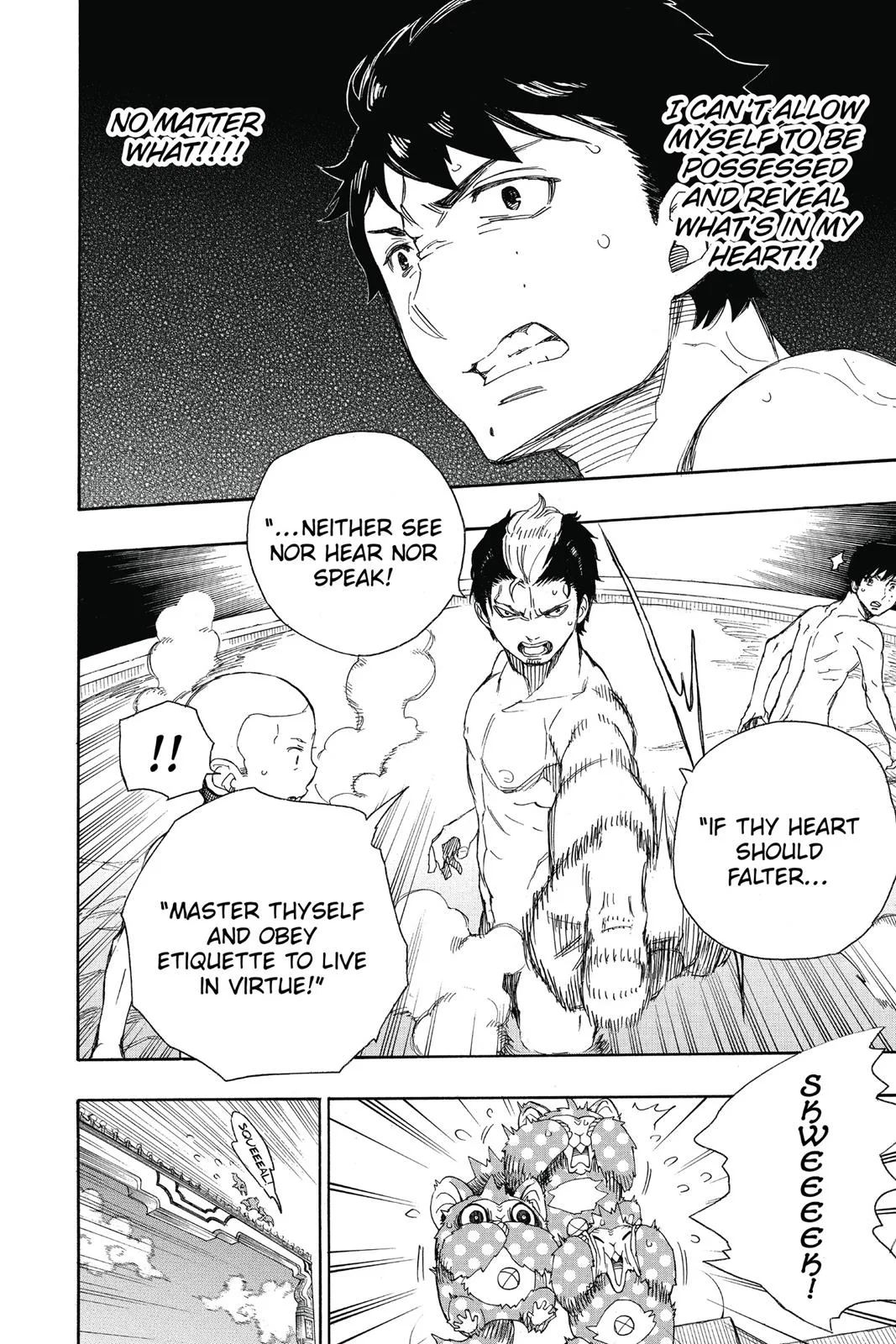Blue Exorcist, chapter 68, page 34