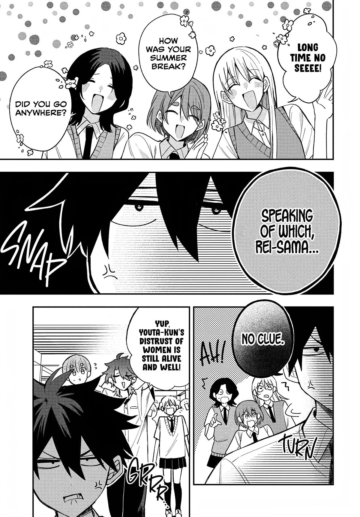 Osoraku Kanojo wa Ore no Aniki wo Neratteru, chapter 34, page 3