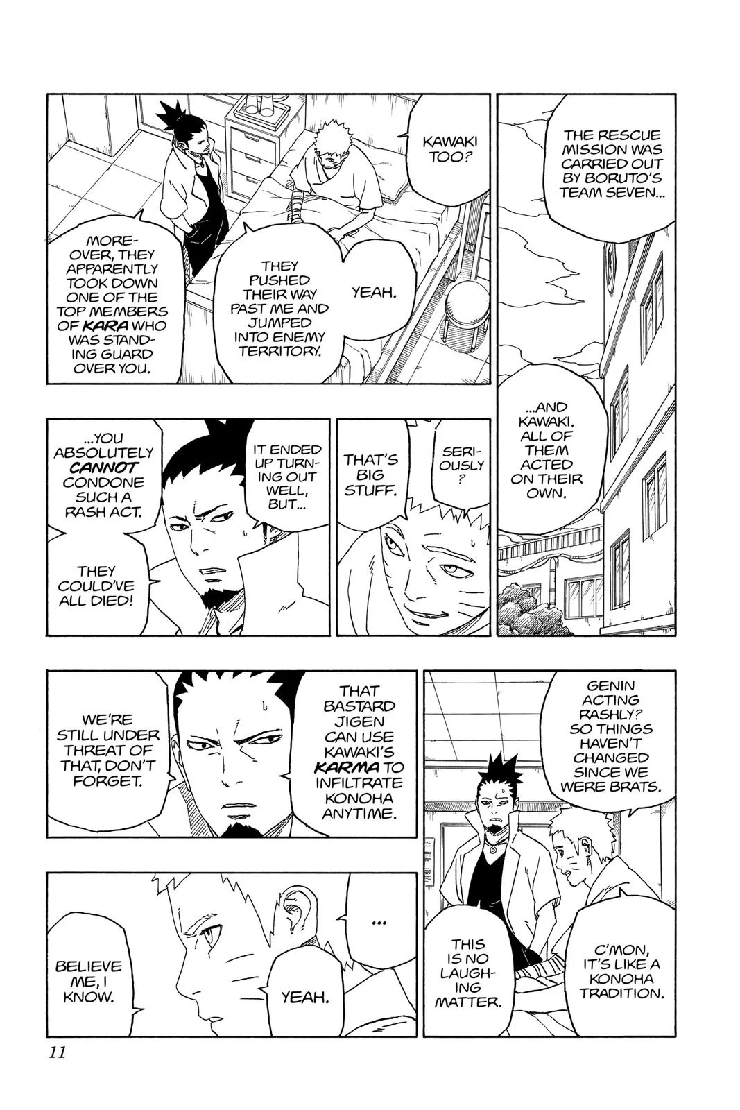 Boruto - Naruto Next Generations, chapter 44, page 11