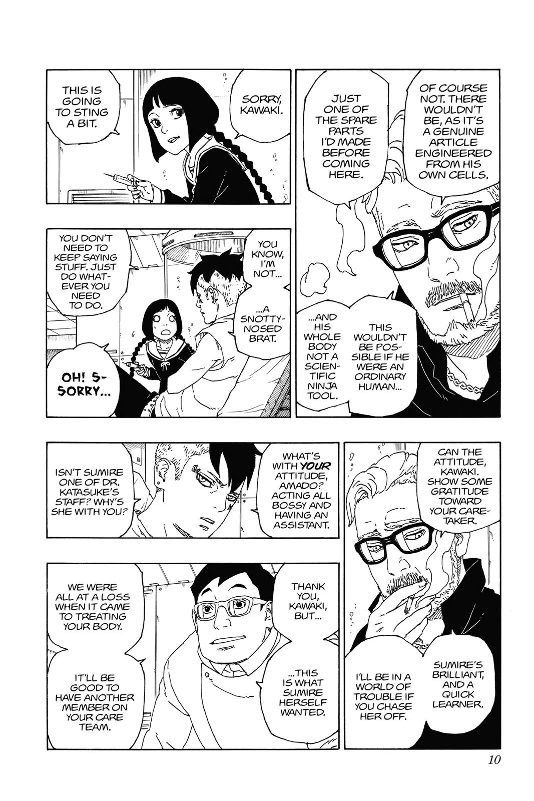 Boruto - Naruto Next Generations, chapter 56, page 10