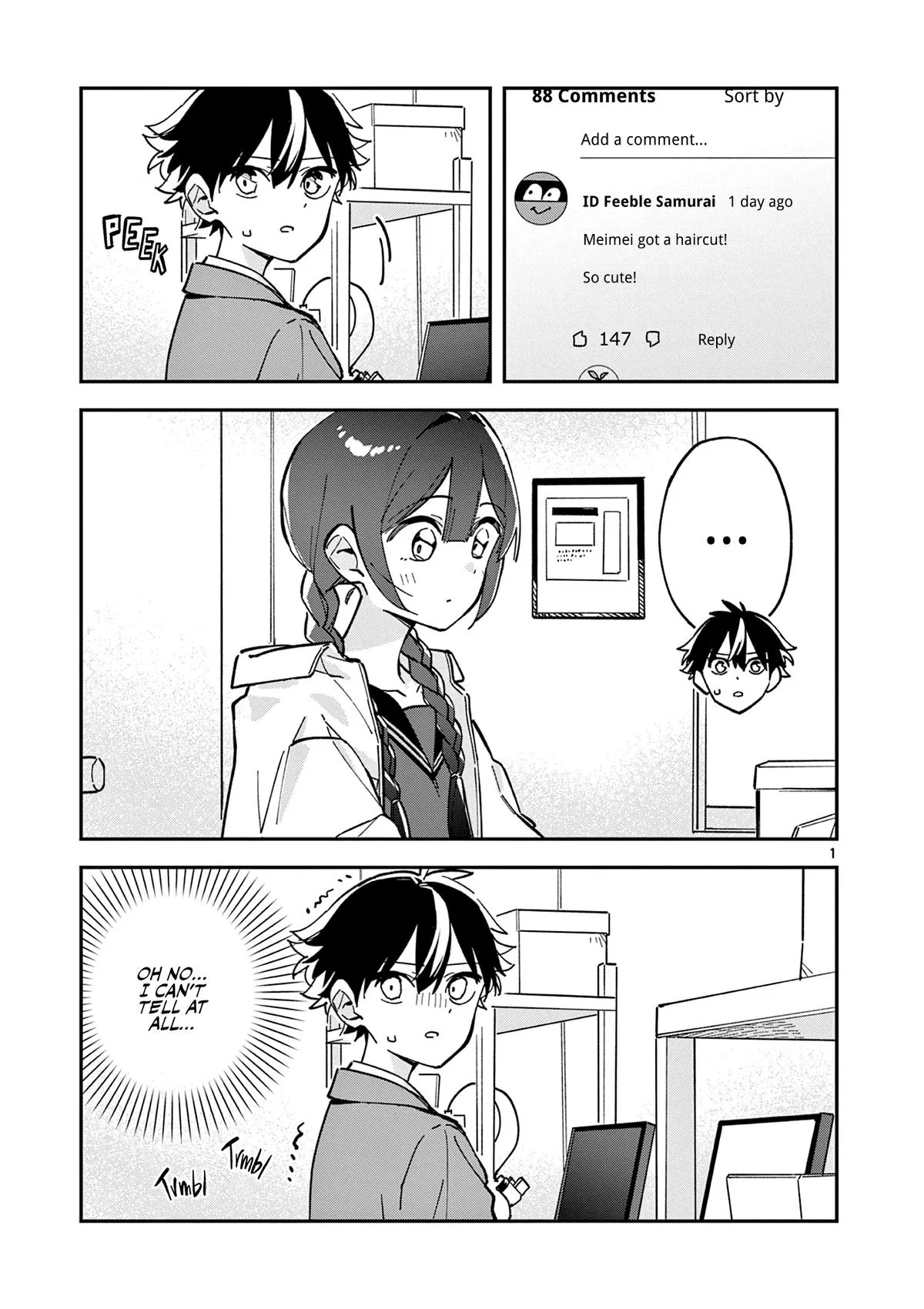 After School, We Wander in Space, chapter 21, page 1