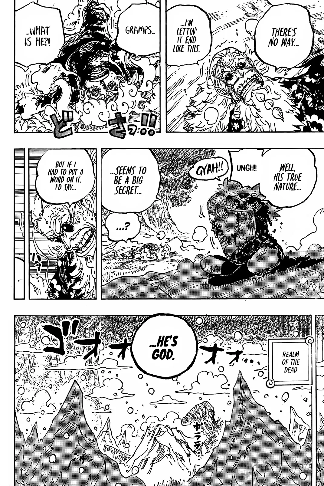One Piece Manga, chapter 1191, page 3