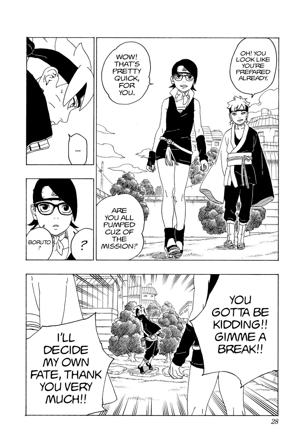 Boruto - Naruto Next Generations, chapter 72, page 28