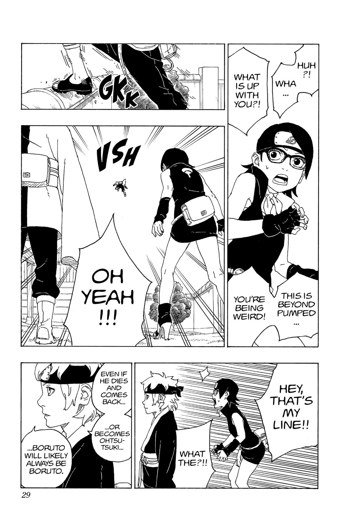 Boruto - Naruto Next Generations, chapter 72, page 29