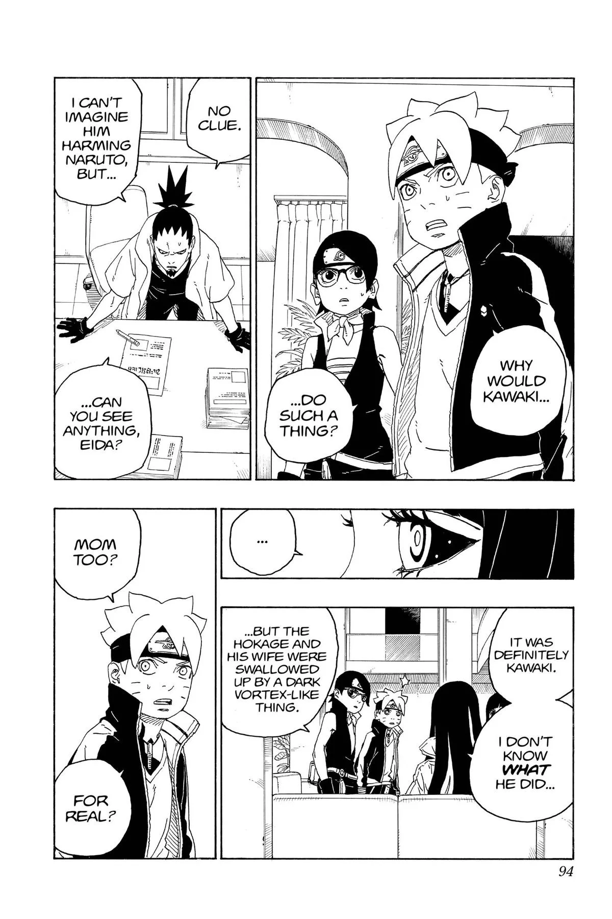 Boruto - Naruto Next Generations, chapter 78, page 4