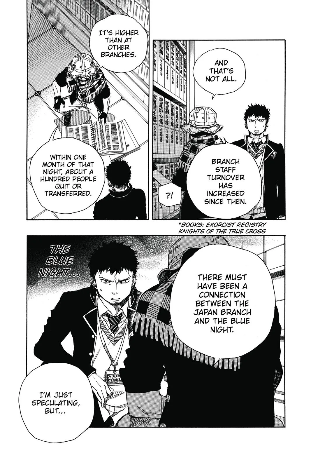 Blue Exorcist, chapter 81, page 22