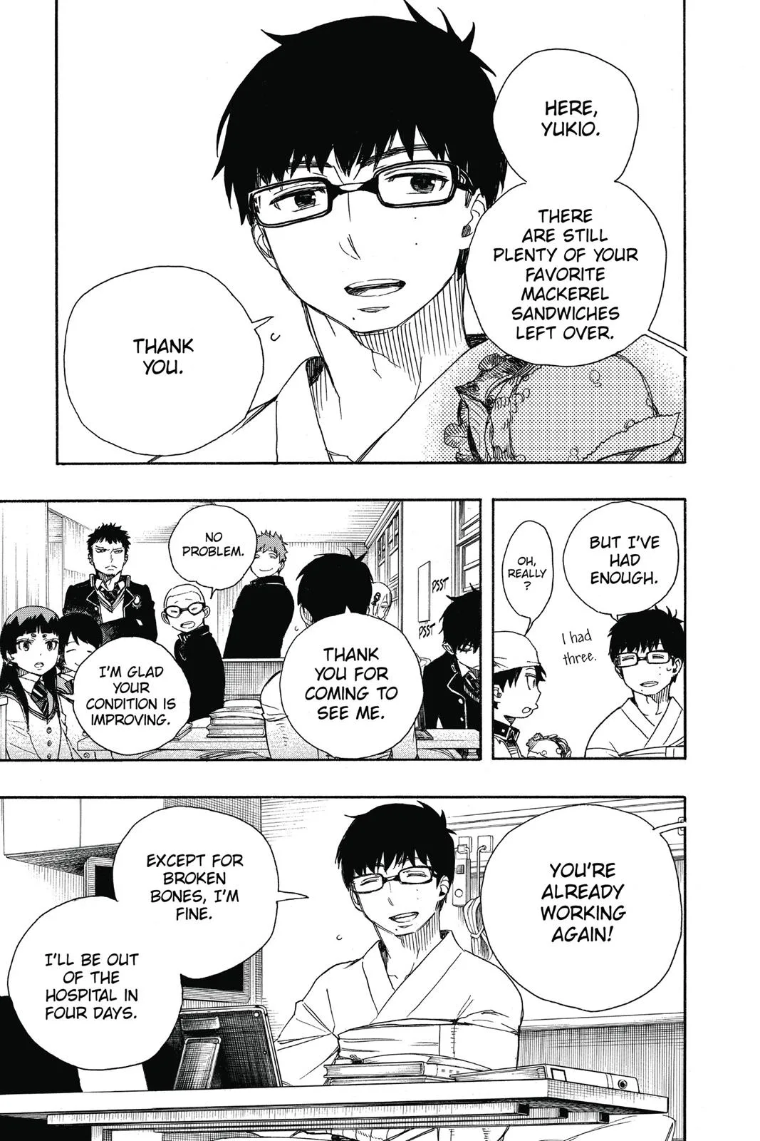 Blue Exorcist, chapter 82, page 3