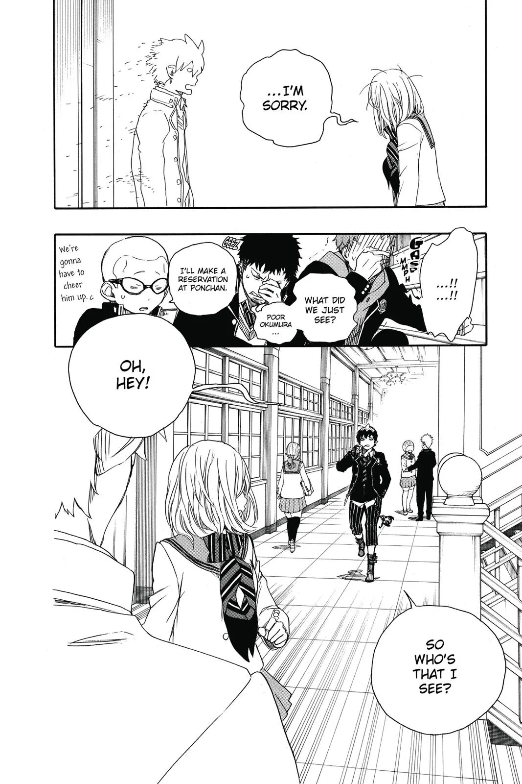 Blue Exorcist, chapter 82, page 34