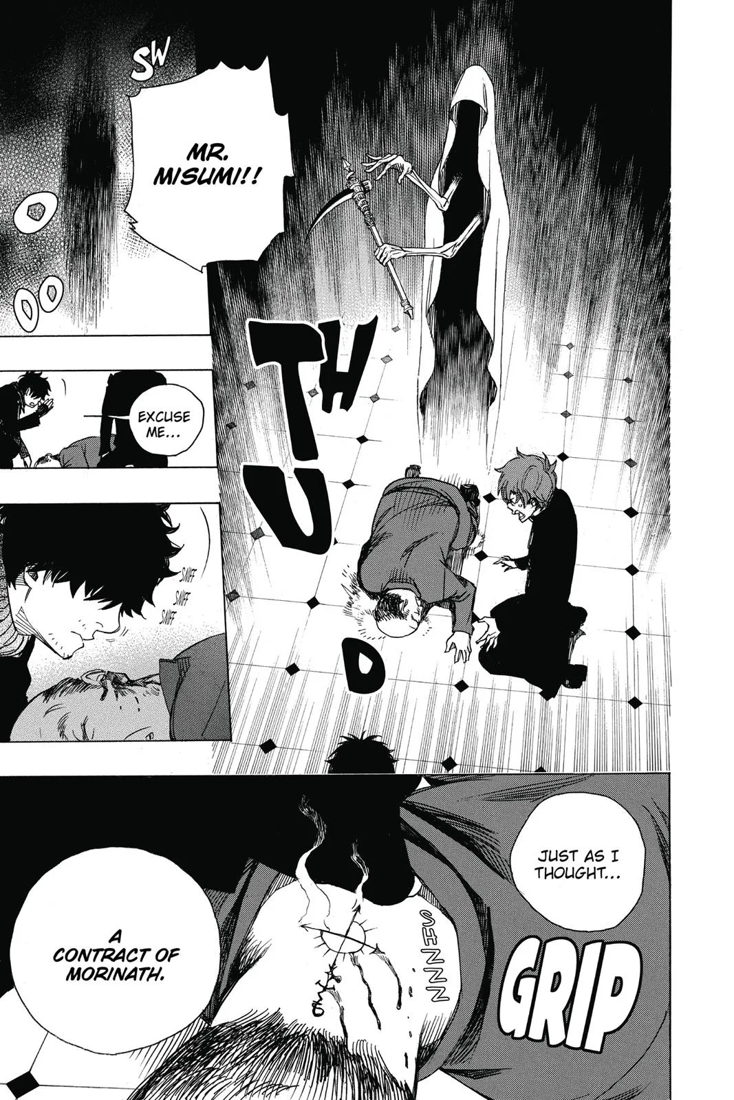 Blue Exorcist, chapter 83, page 33