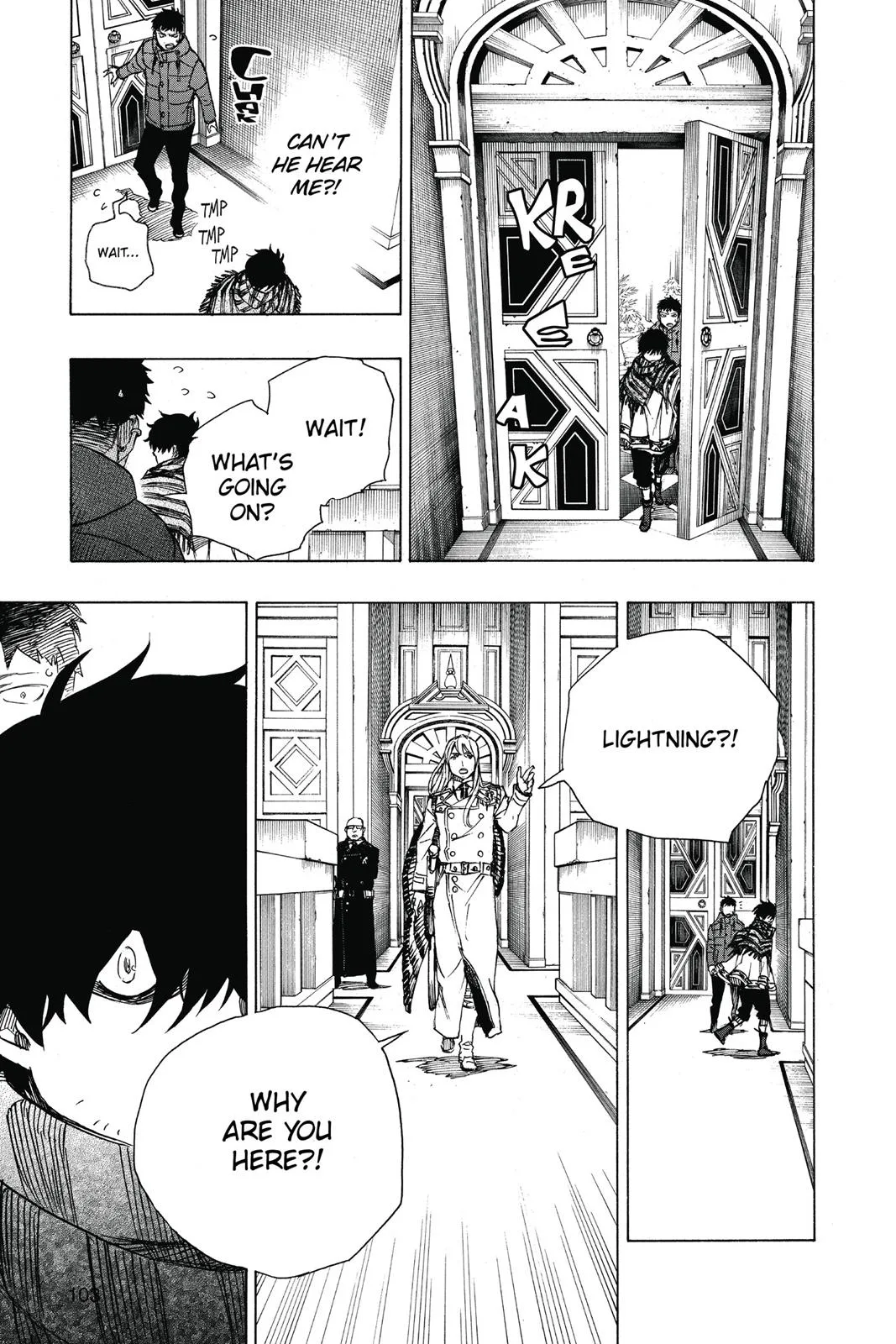 Blue Exorcist, chapter 87, page 9