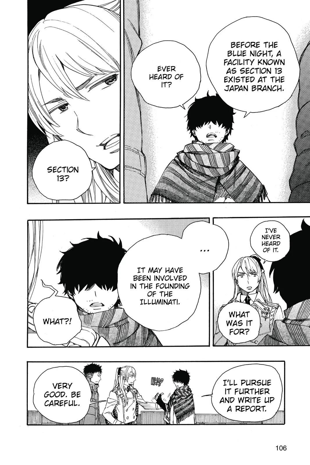 Blue Exorcist, chapter 87, page 12