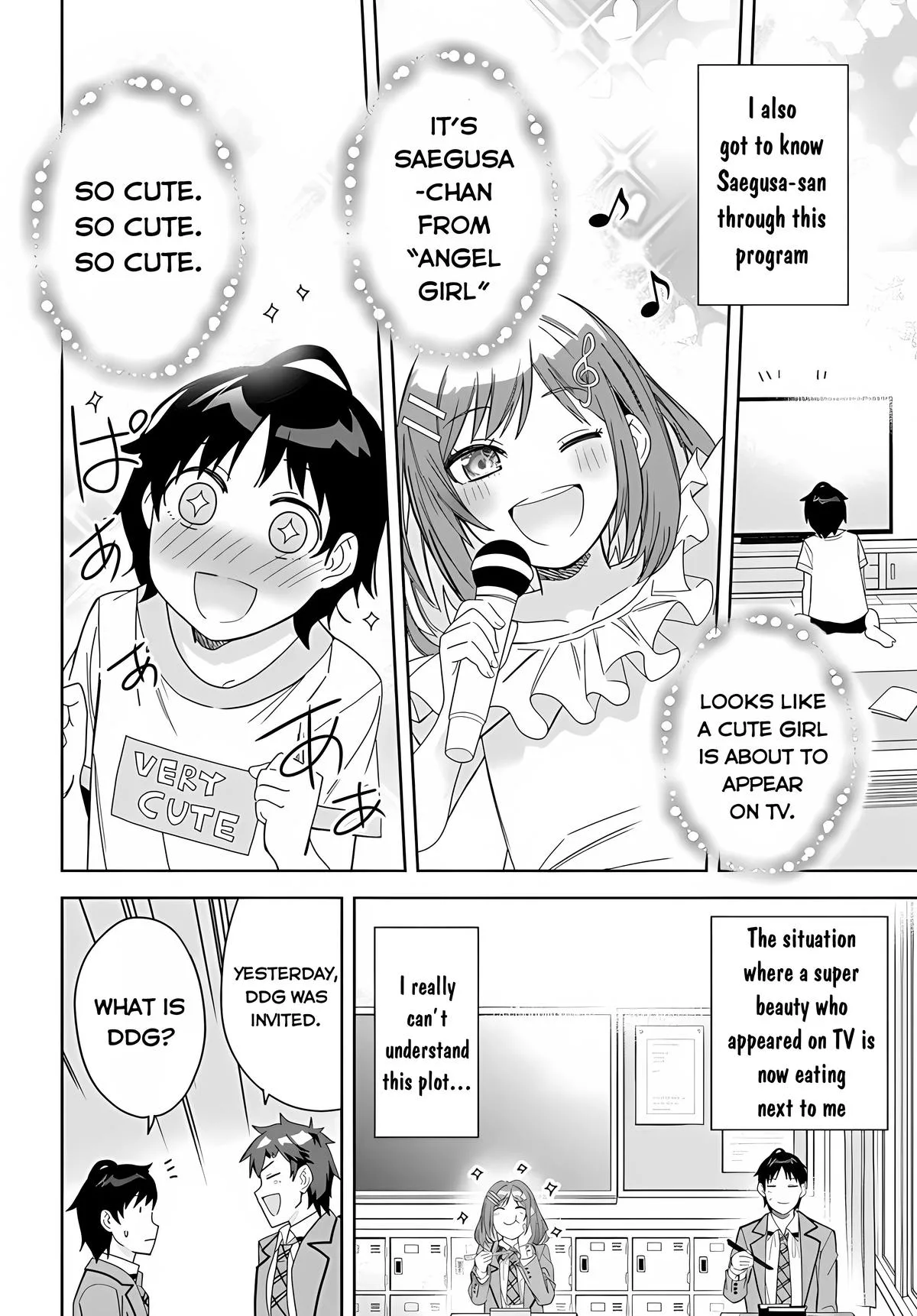 The Idol Girl in My Class is Acting Suspiciously, chapter 1, page 19
