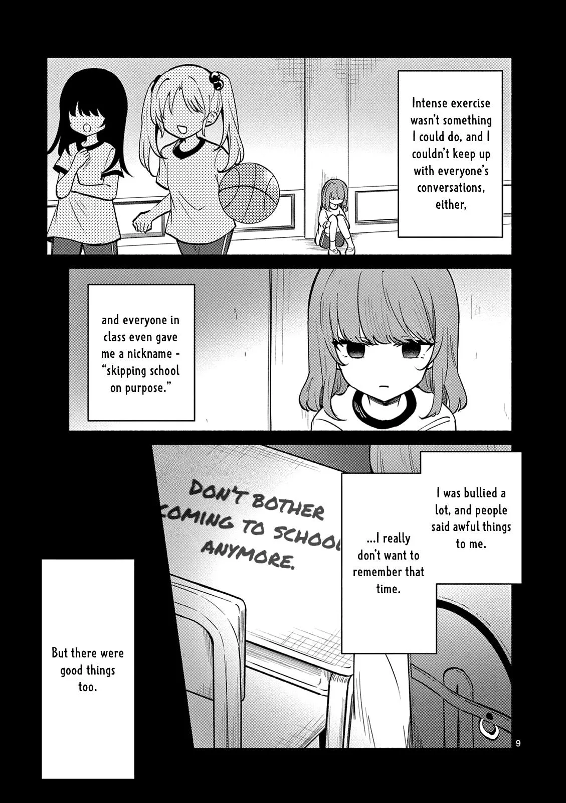 Shiotaiou no Sato-san ga Ore ni dake Amai, chapter 88, page 9