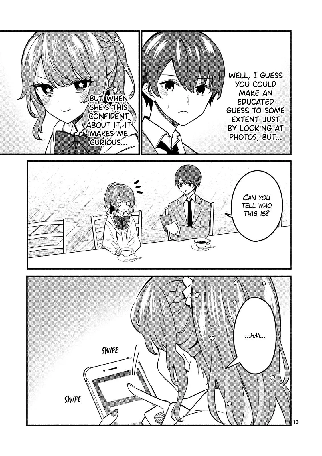 Shiotaiou no Sato-san ga Ore ni dake Amai, chapter 88, page 13
