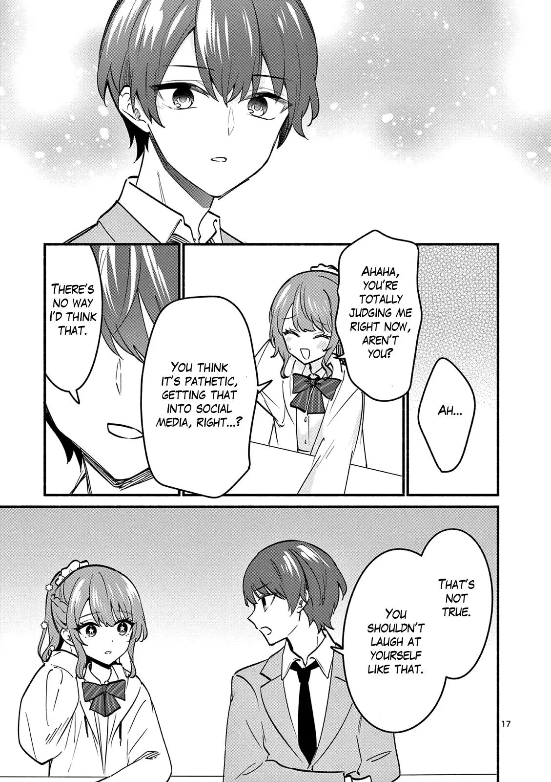 Shiotaiou no Sato-san ga Ore ni dake Amai, chapter 88, page 17