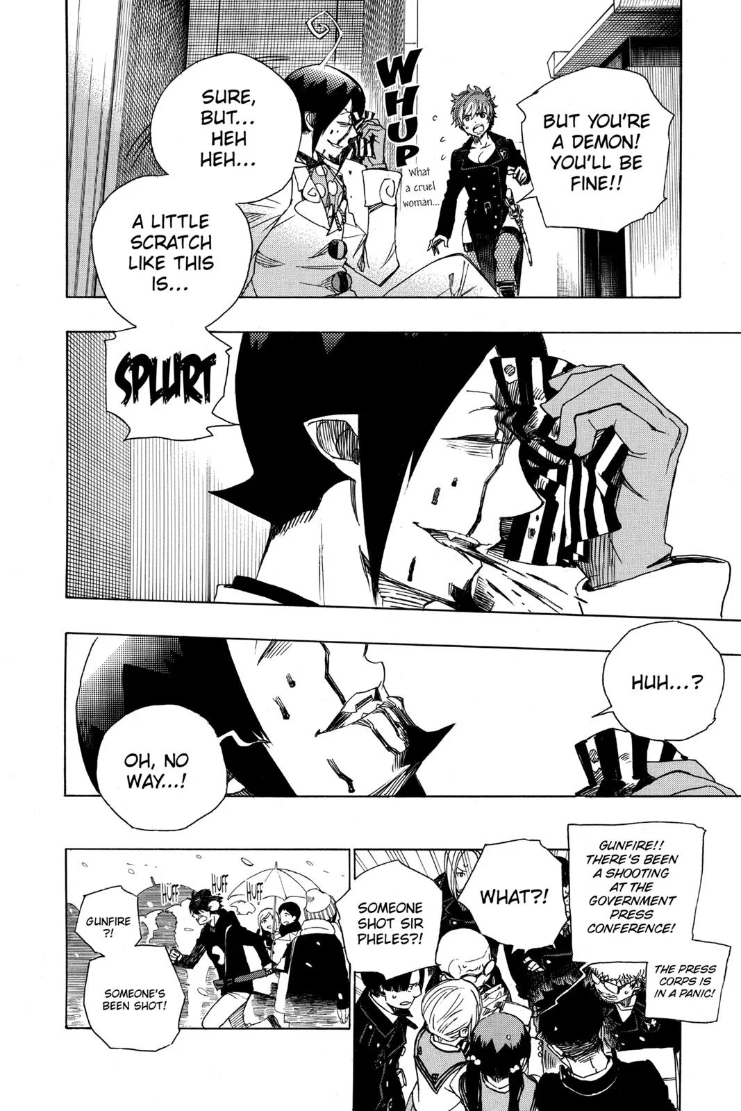 Blue Exorcist, chapter 94, page 35