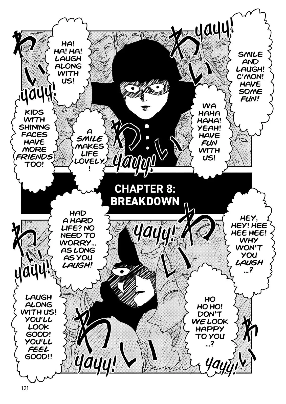 Mob Psycho 100, chapter 8, page 1