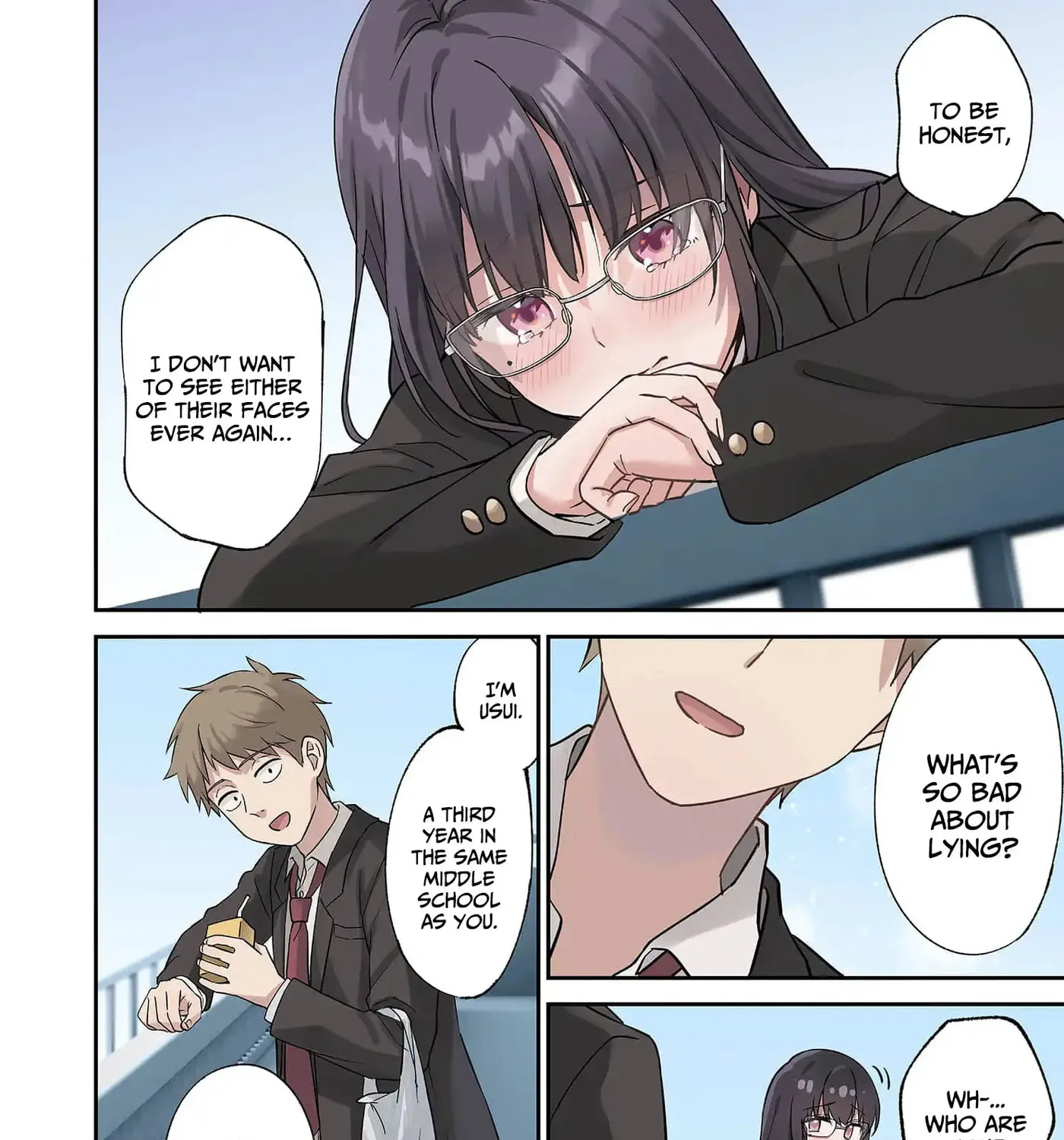 Lying Girlfriend Kagemori-san, chapter 8, page 25