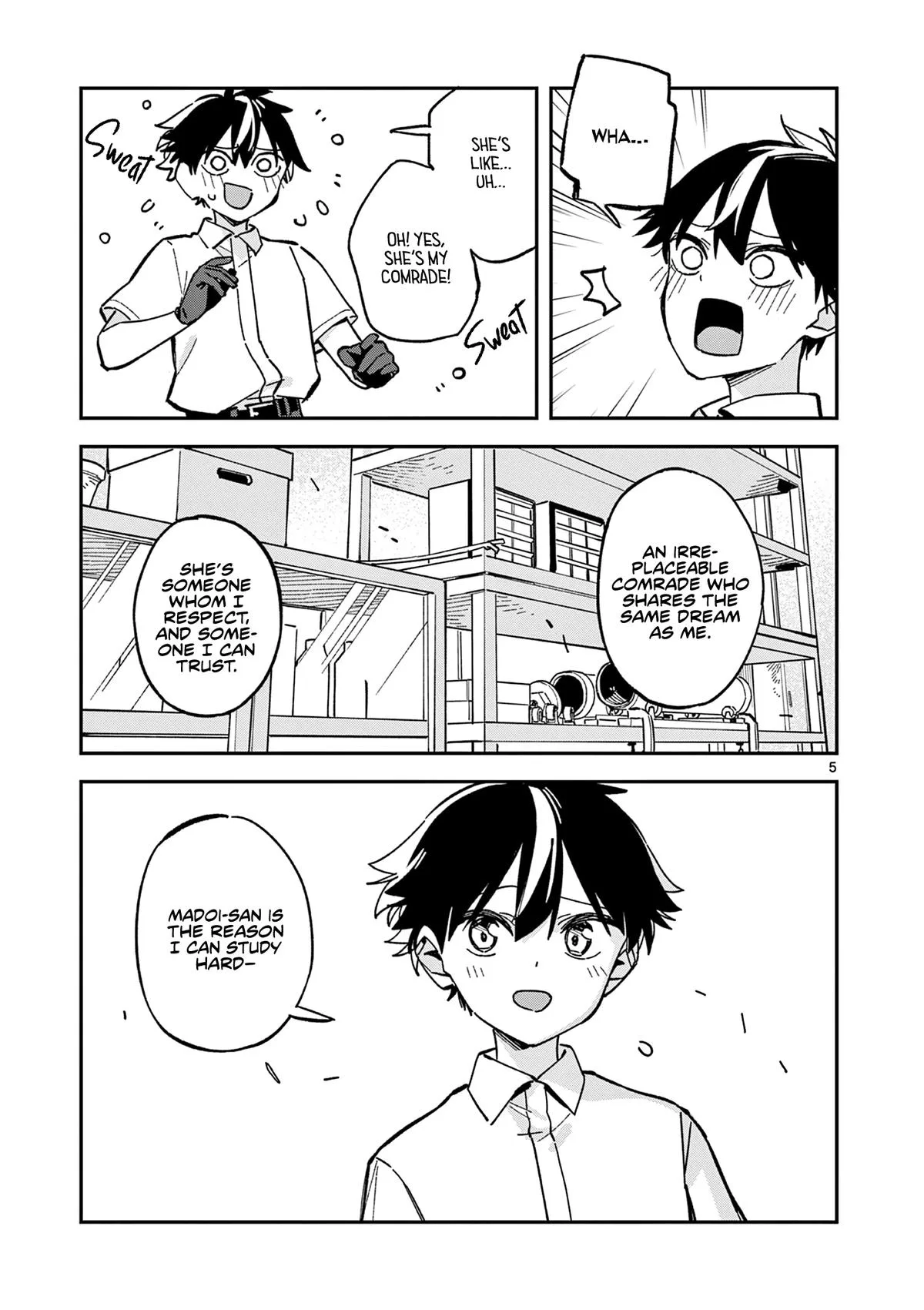 After School, We Wander in Space, chapter 47, page 5