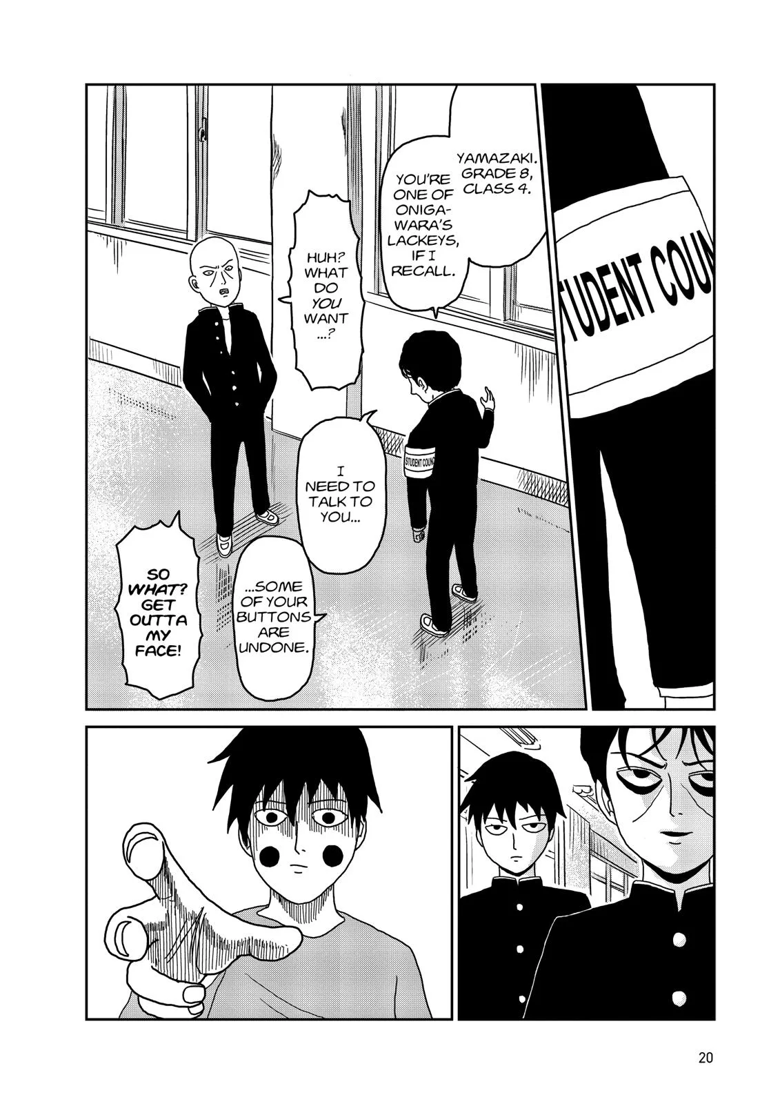 Mob Psycho 100, chapter 26, page 2