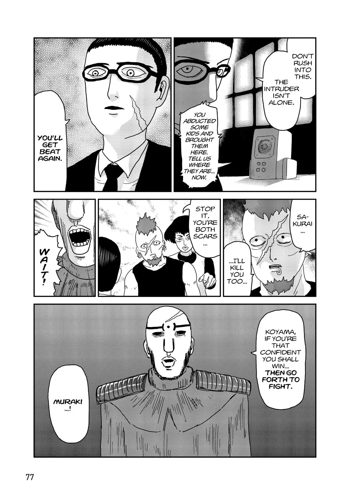 Mob Psycho 100, chapter 38, page 7