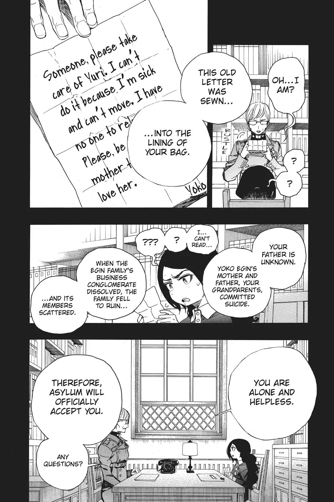 Blue Exorcist, chapter 101, page 8