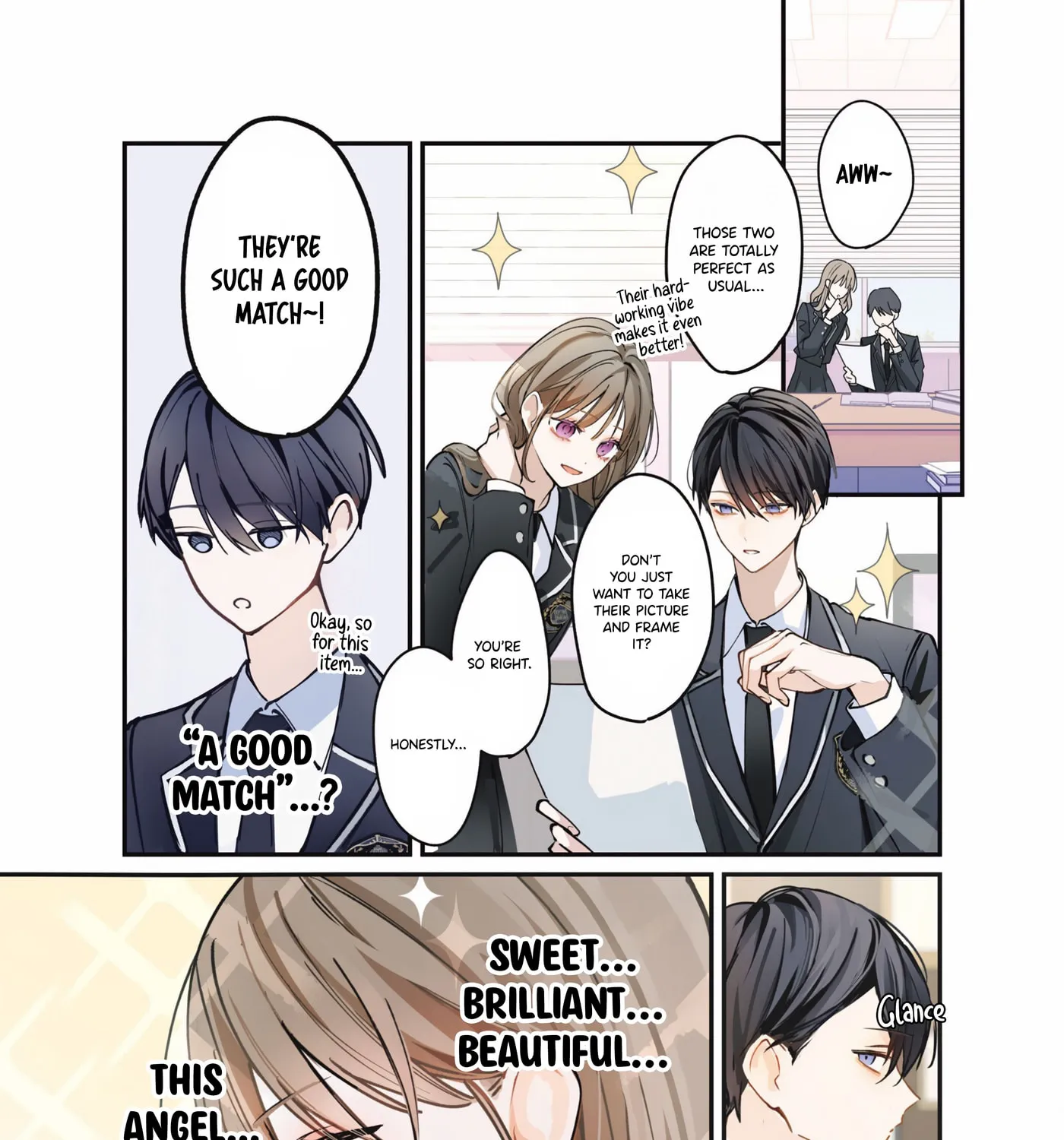 Admiring Each Other, Falling in Love, chapter 1, page 5