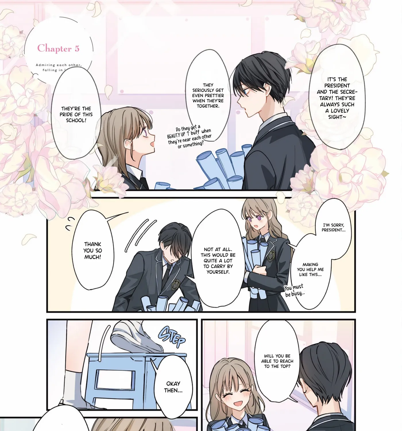 Admiring Each Other, Falling in Love, chapter 5, page 3