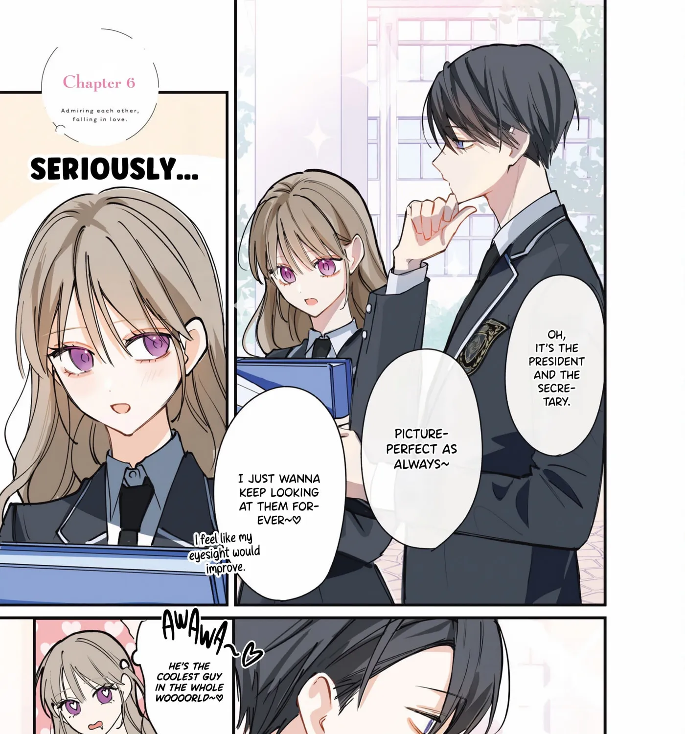 Admiring Each Other, Falling in Love, chapter 6, page 3
