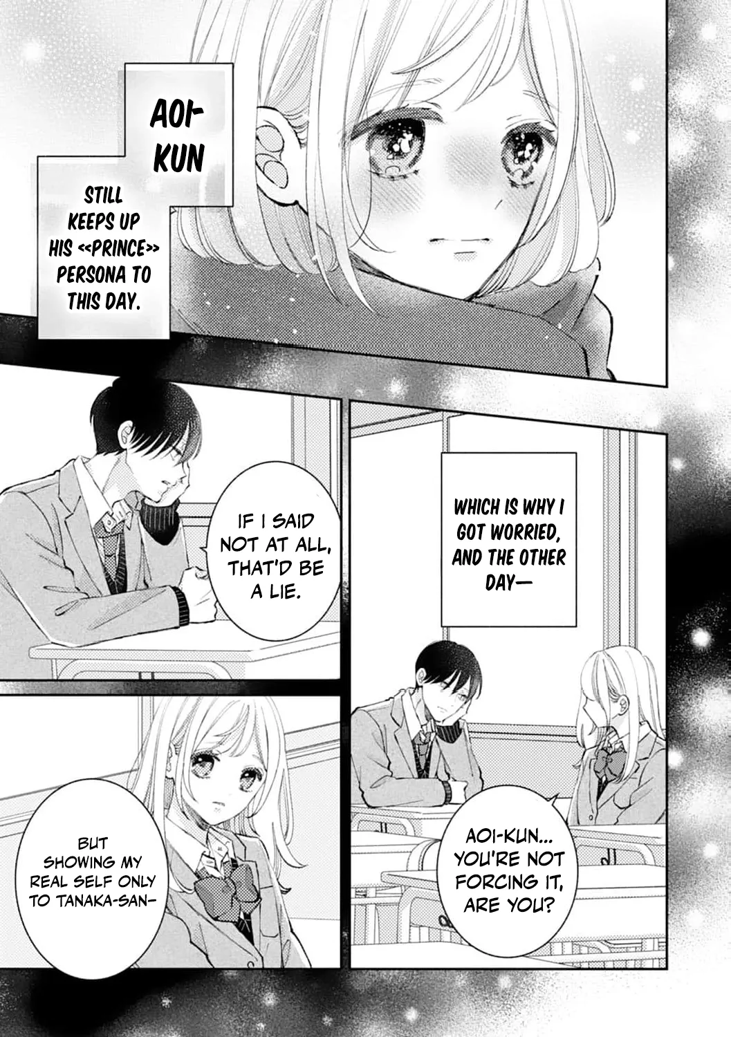 Haraguro Ouji no Ijiwaru wa Mohaya Koi, chapter 15, page 9