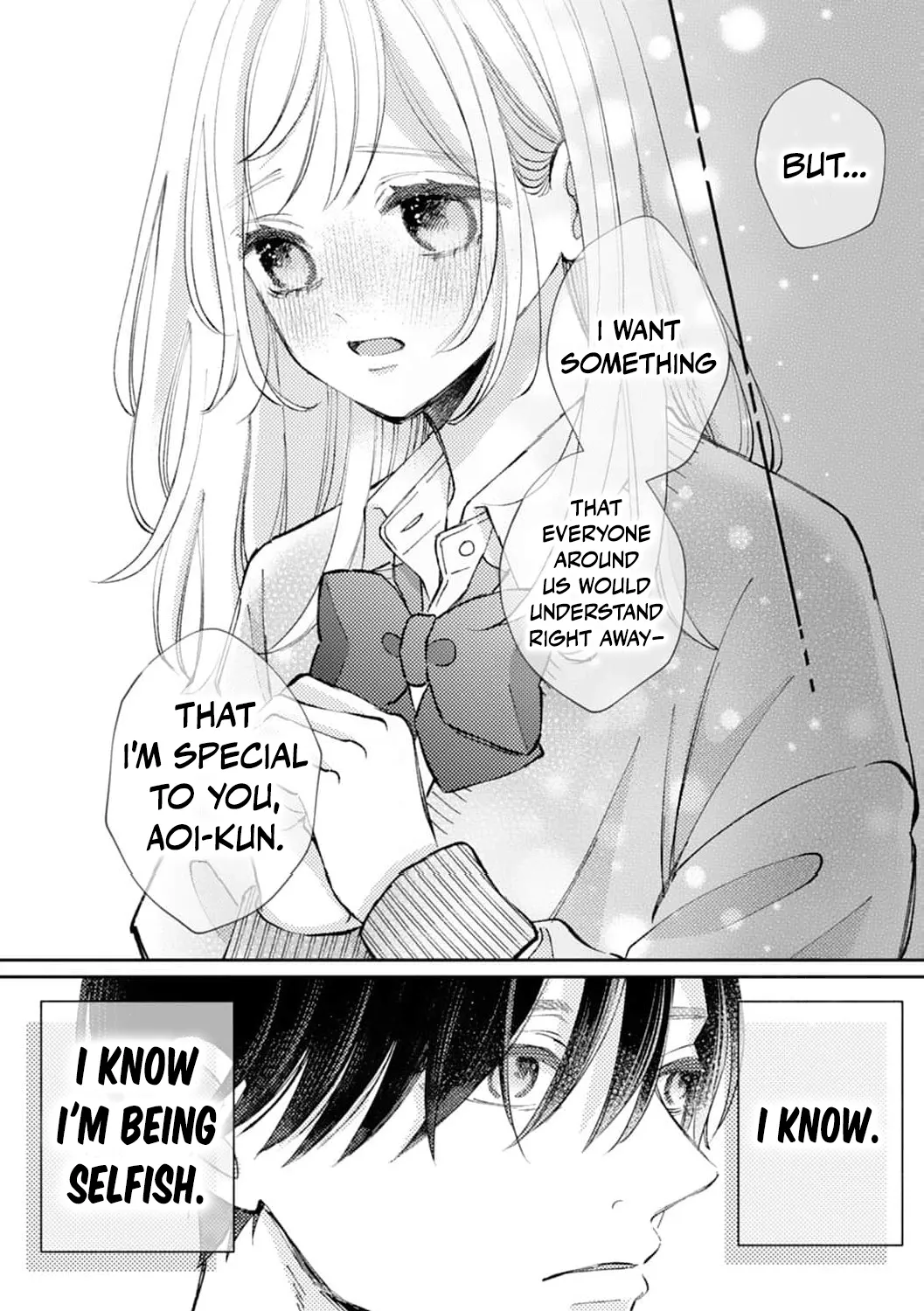 Haraguro Ouji no Ijiwaru wa Mohaya Koi, chapter 15, page 34