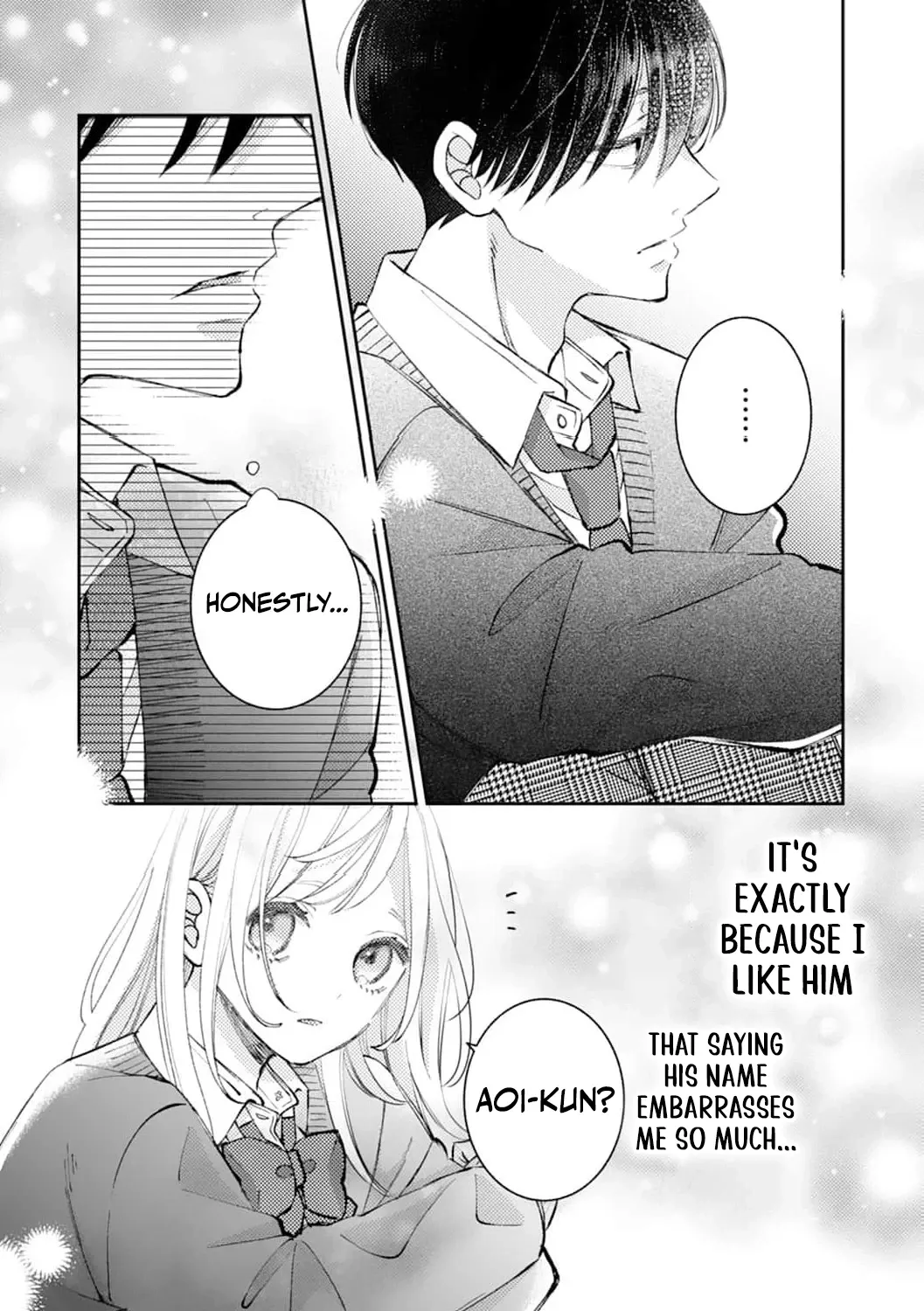 Haraguro Ouji no Ijiwaru wa Mohaya Koi, chapter 15, page 56