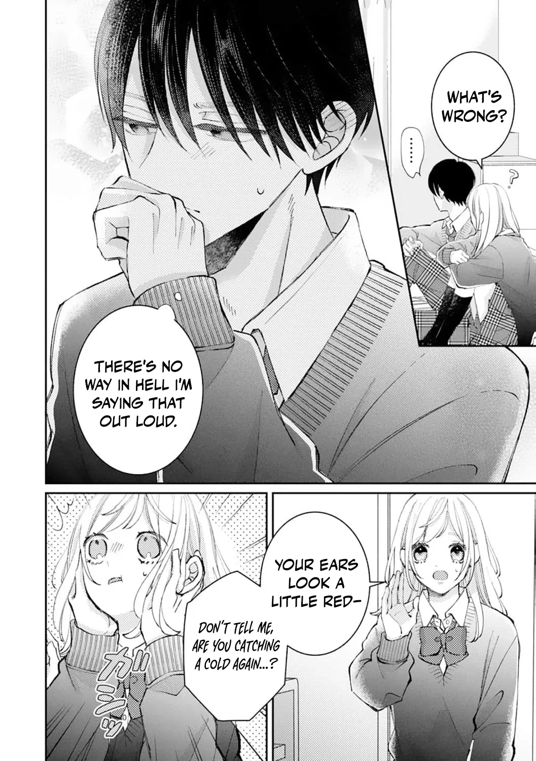 Haraguro Ouji no Ijiwaru wa Mohaya Koi, chapter 15, page 57