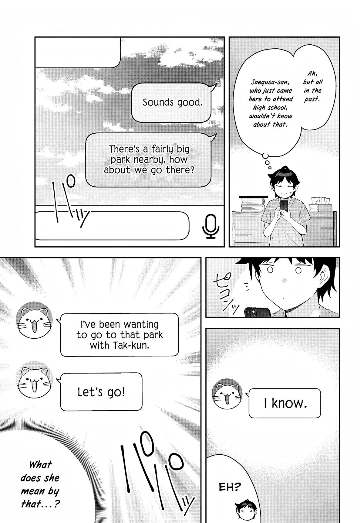 The Idol Girl in My Class is Acting Suspiciously, chapter 13, page 17
