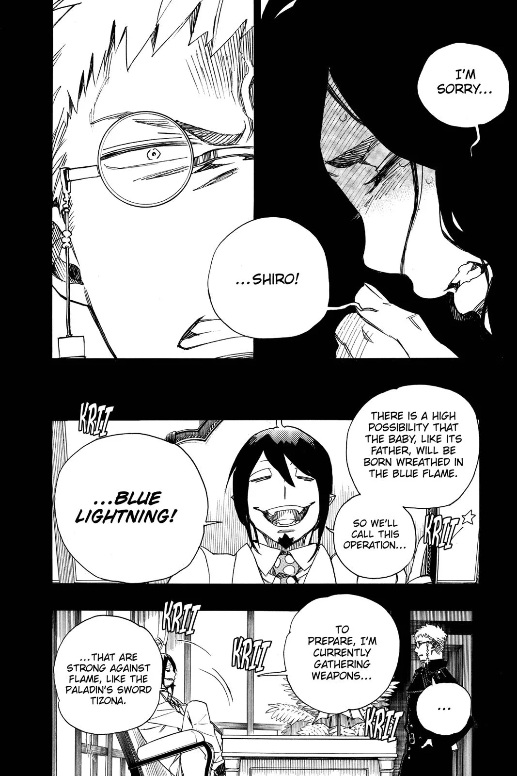 Blue Exorcist, chapter 108, page 28