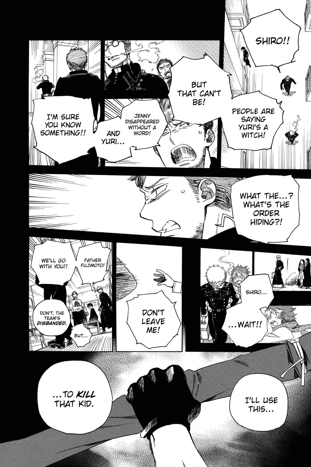 Blue Exorcist, chapter 108, page 30