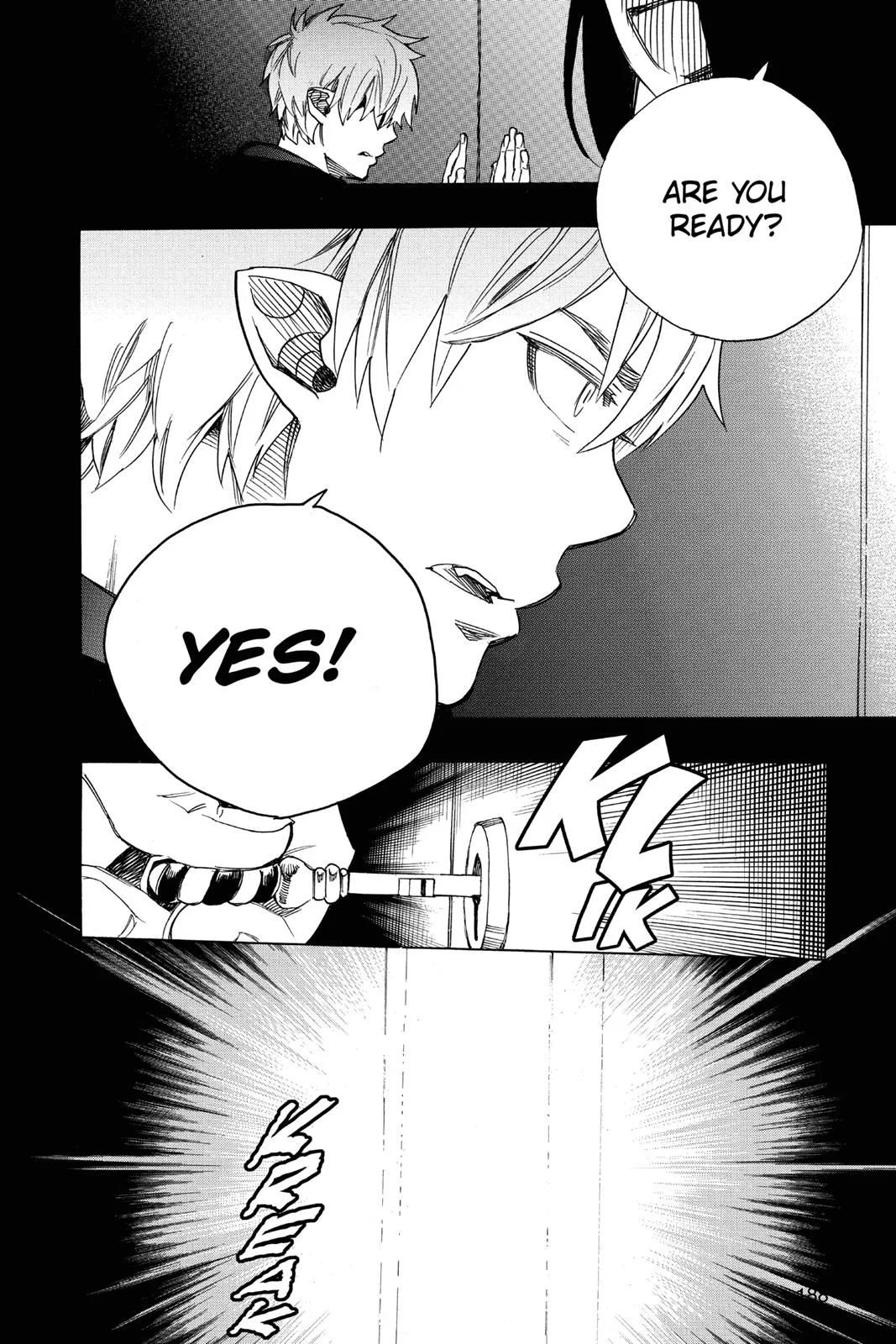 Blue Exorcist, chapter 108, page 36