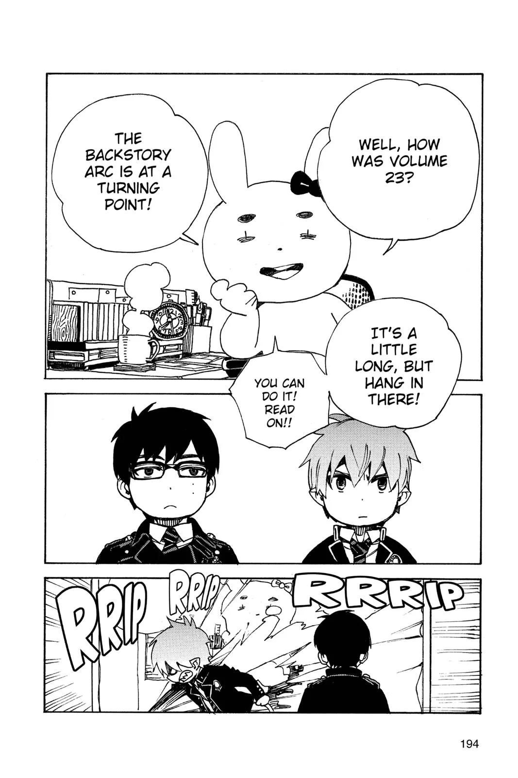 Blue Exorcist, chapter 108, page 42