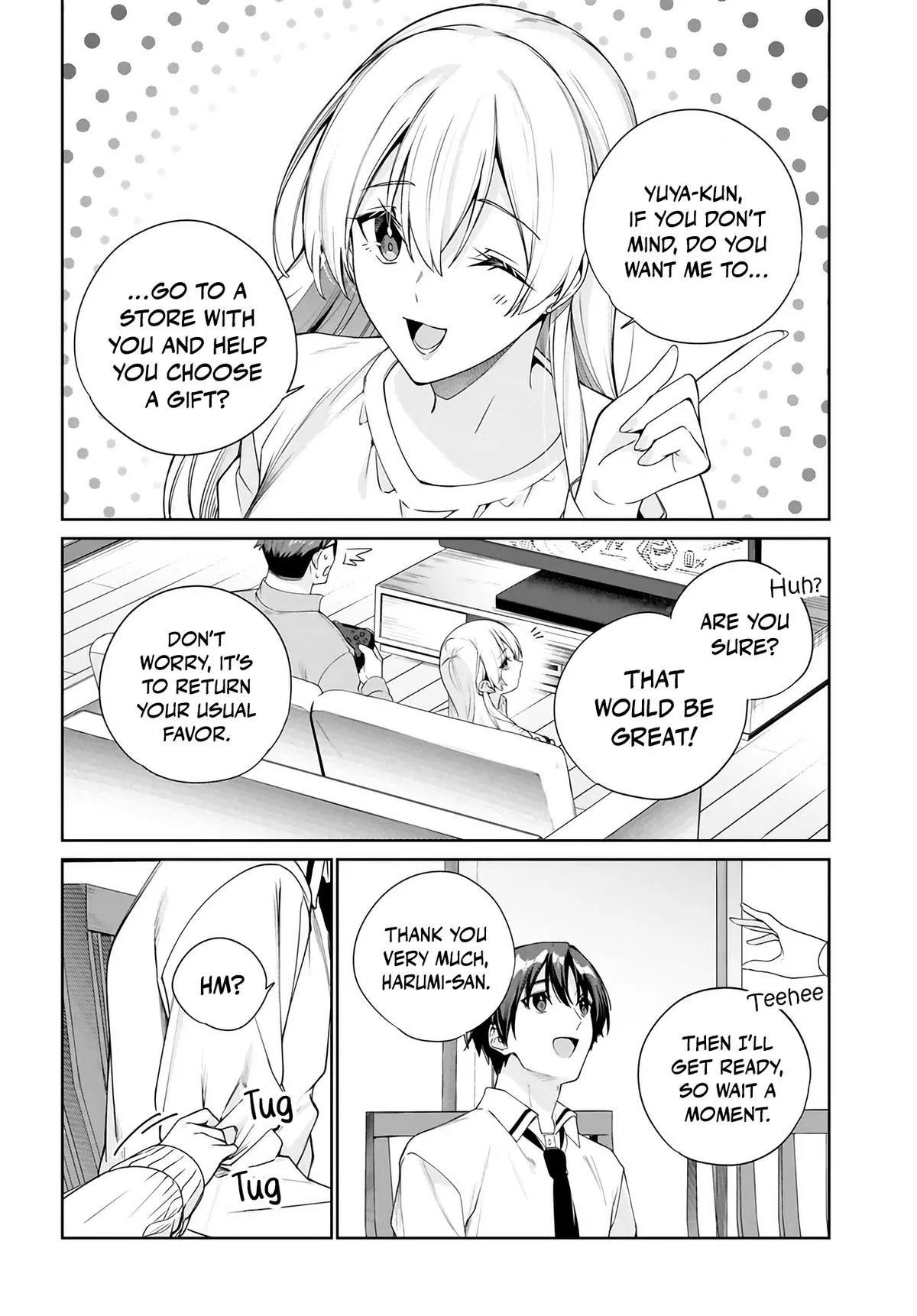 I'm Gonna Live with You Not Because My Parents Left Me Their Debt but Because I Like You, chapter 32, page 8