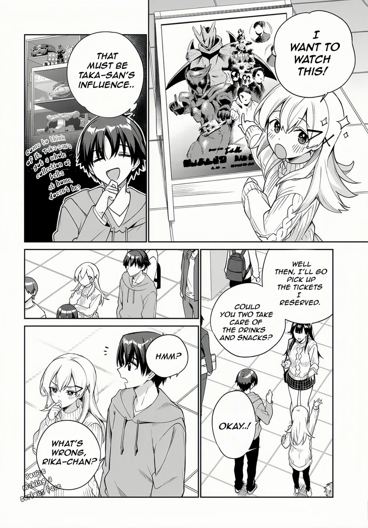 I'm Gonna Live with You Not Because My Parents Left Me Their Debt but Because I Like You, chapter 38, page 2