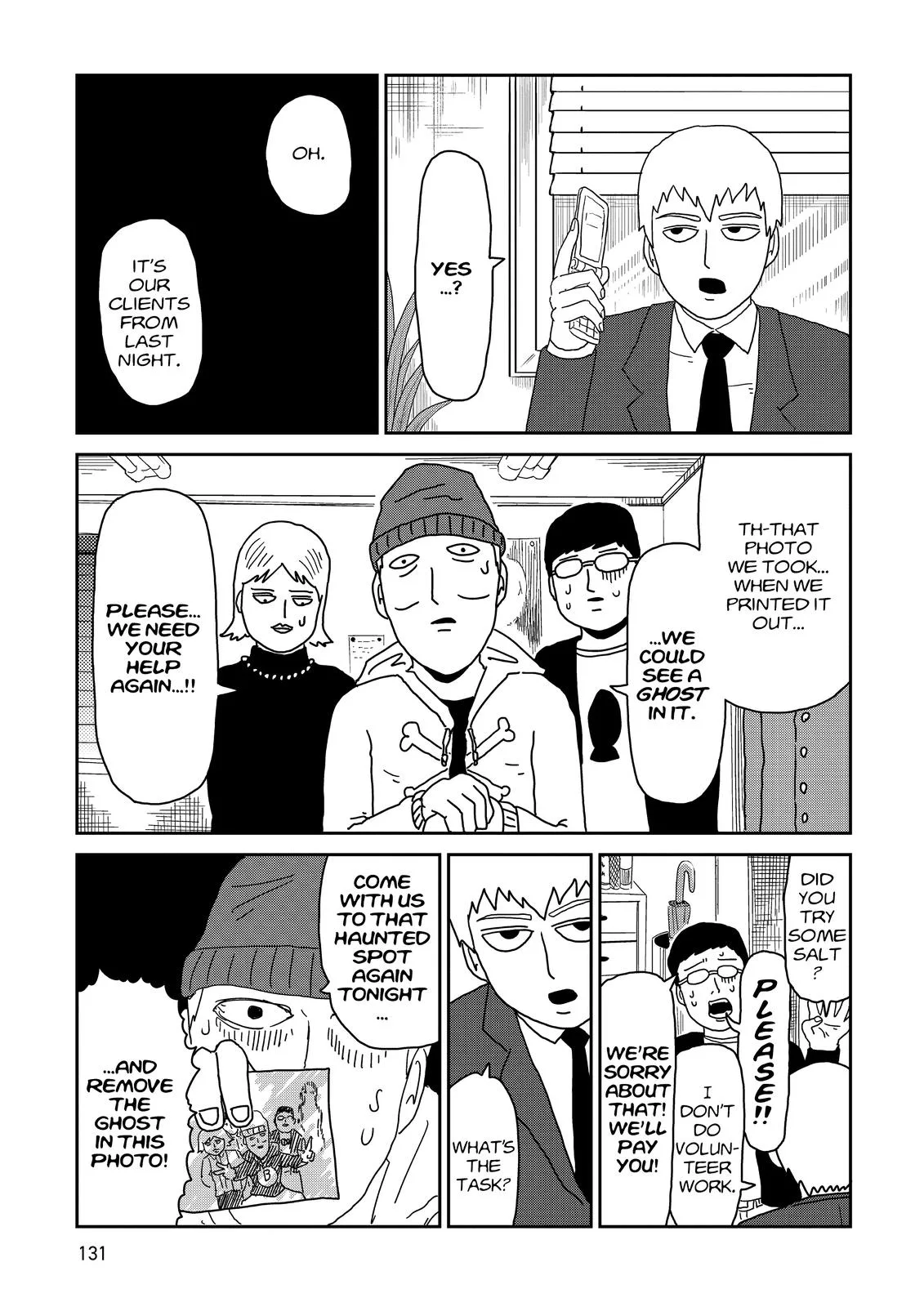 Mob Psycho 100, chapter 58, page 23