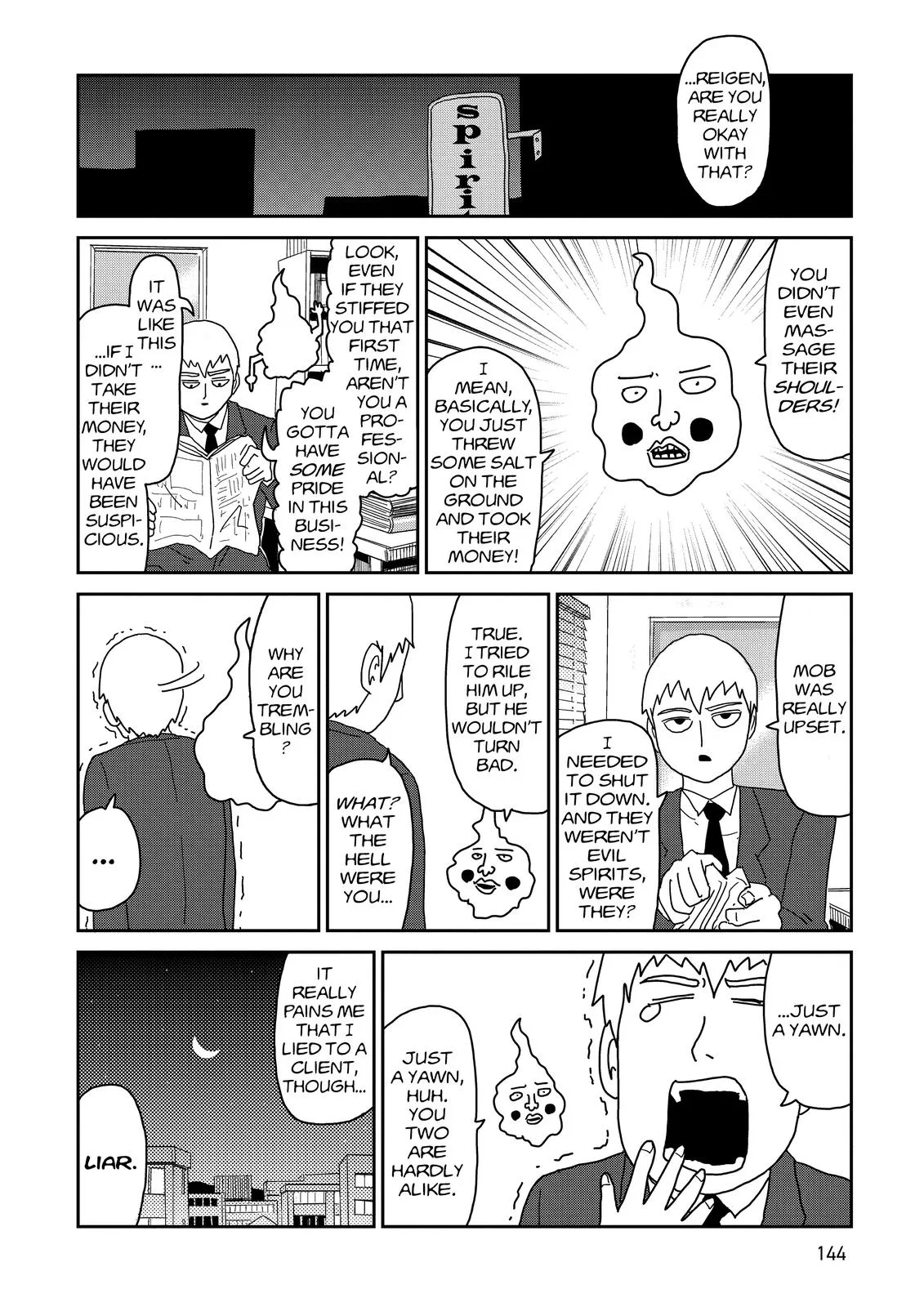 Mob Psycho 100, chapter 58, page 36