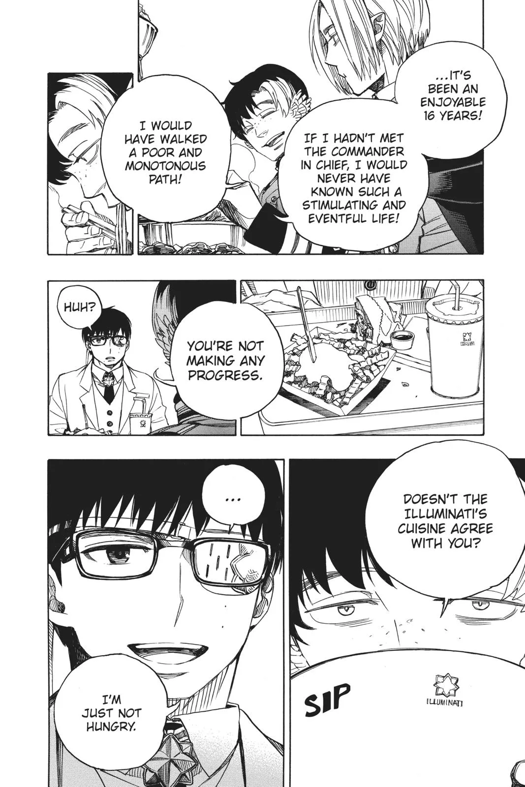 Blue Exorcist, chapter 111, page 22